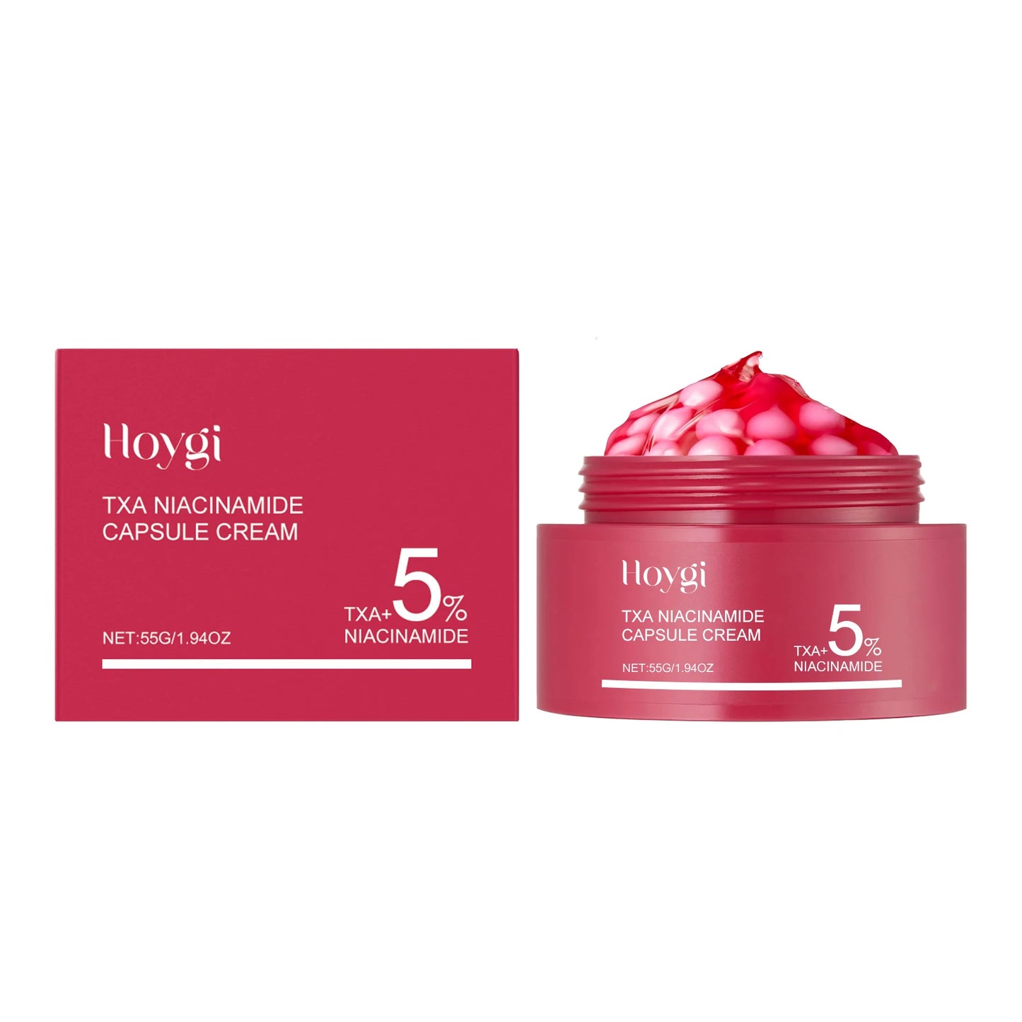 Crema Facial Cápsulas de Colágeno con Niacinamida – Hidratante, Luminosidad y Firmeza