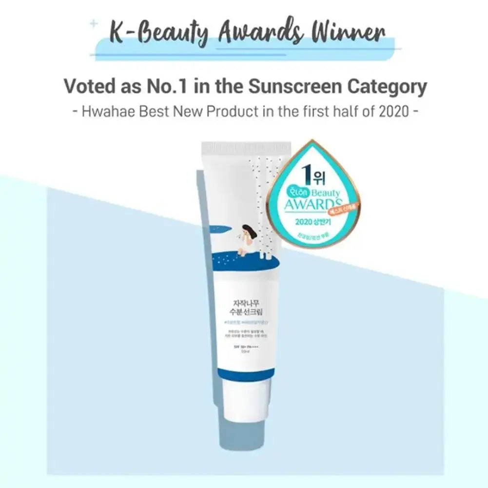 Crema Solar Facial Hidratante de Zumo de Abedul SPF50+ PA++++