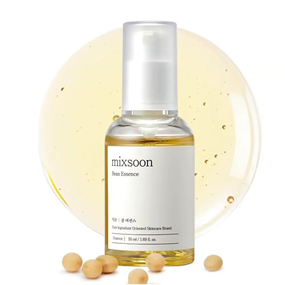 Mixsoon Glow Bean Essence – Esencia Hidratante y Exfoliante Suave