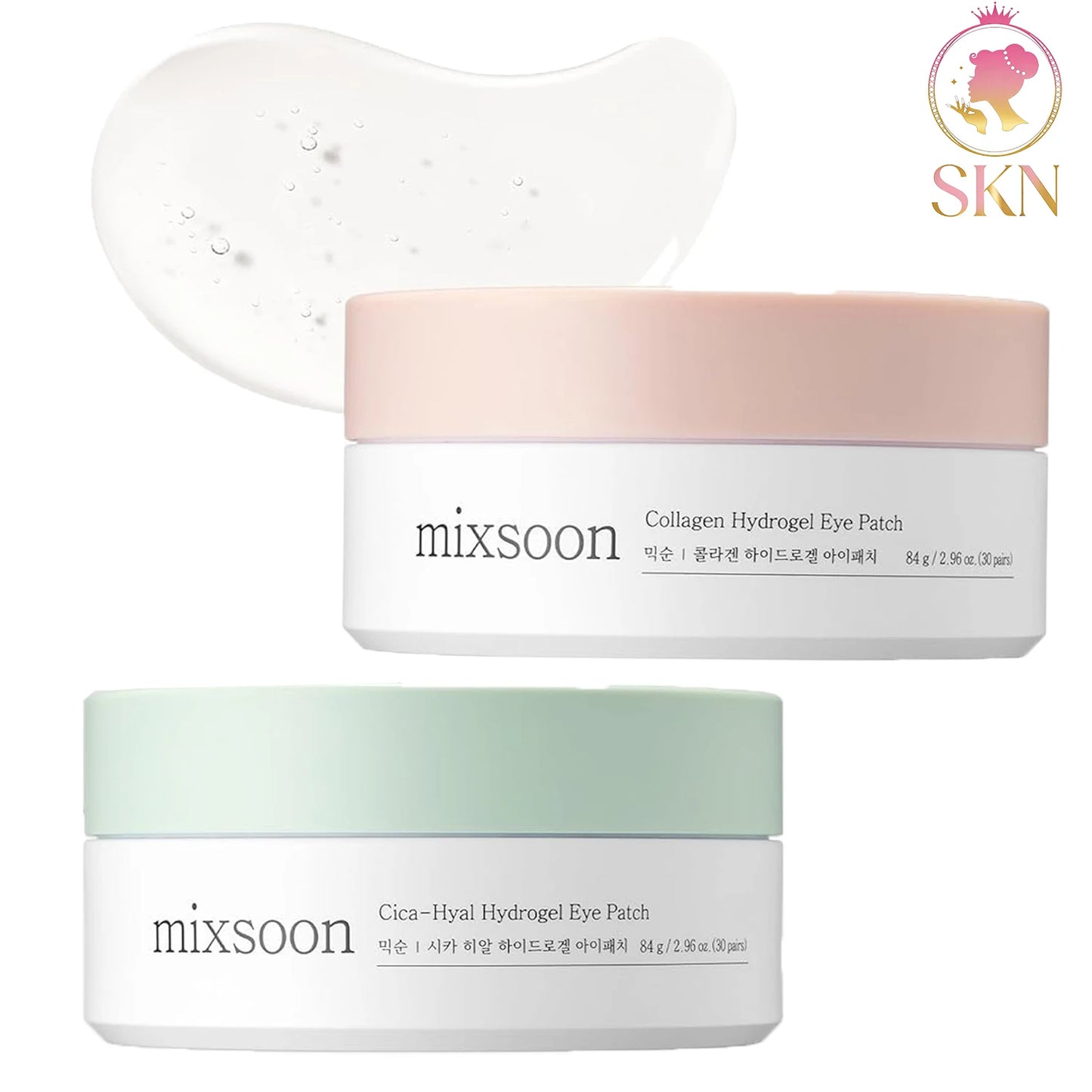 Mixsoon Peptide Collagen Eye Patch – Parches de Hidrogel Reafirmantes
