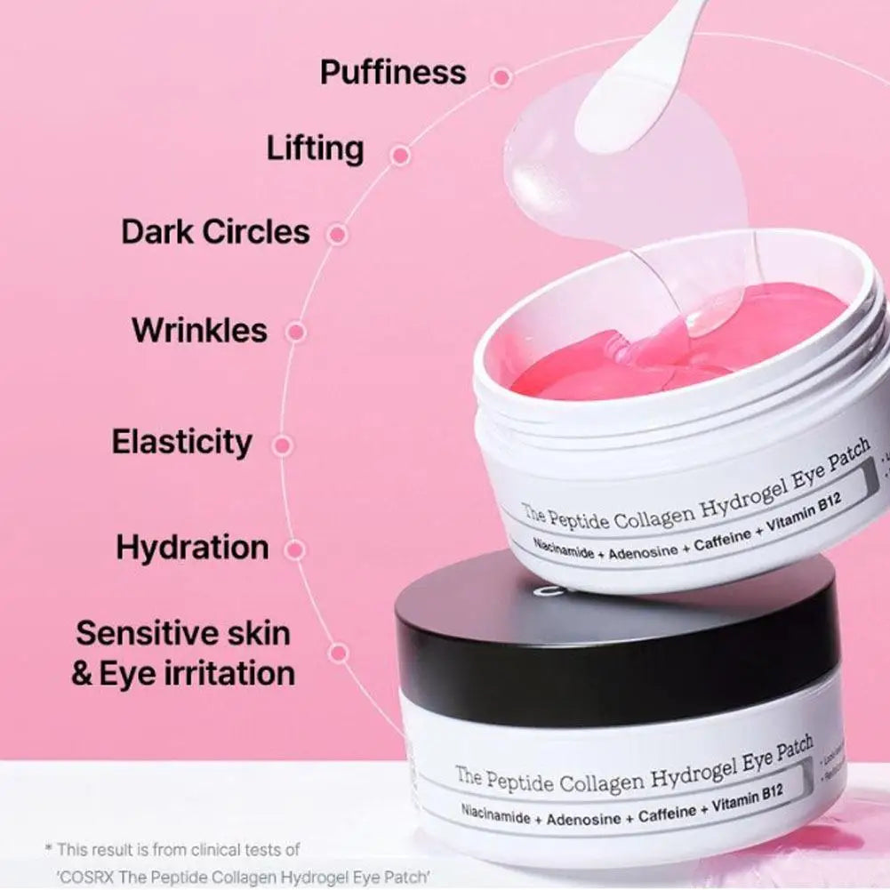 COSRX Peptide Collagen Hydrogel Eye Patch – Parches Ojos Reafirmantes y Nutritivos