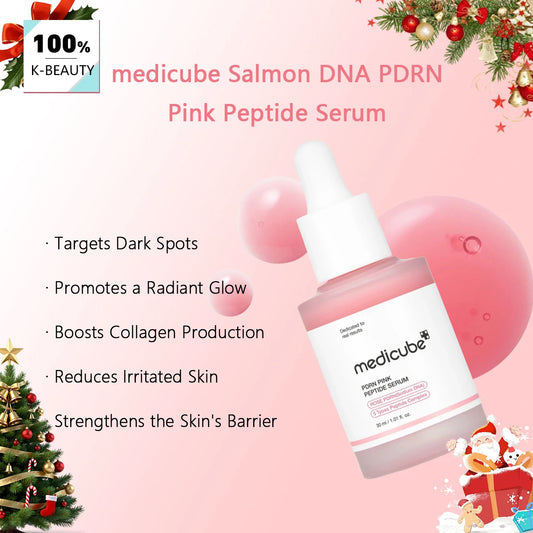 Medicube PDRN Salmon DNA Pink Peptide Serum – Reafirmante y Reparador Facial