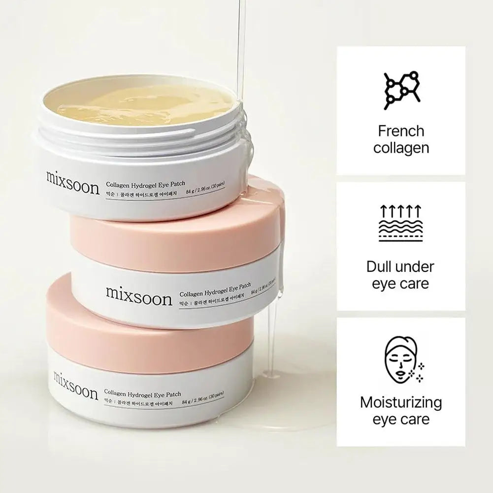 Mixsoon Peptide Collagen Eye Patch – Parches de Hidrogel Reafirmantes
