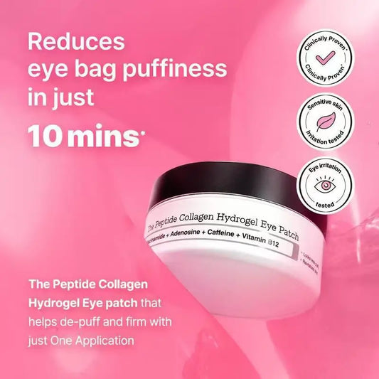 COSRX Peptide Collagen Hydrogel Eye Patch – Parches Ojos Reafirmantes y Nutritivos