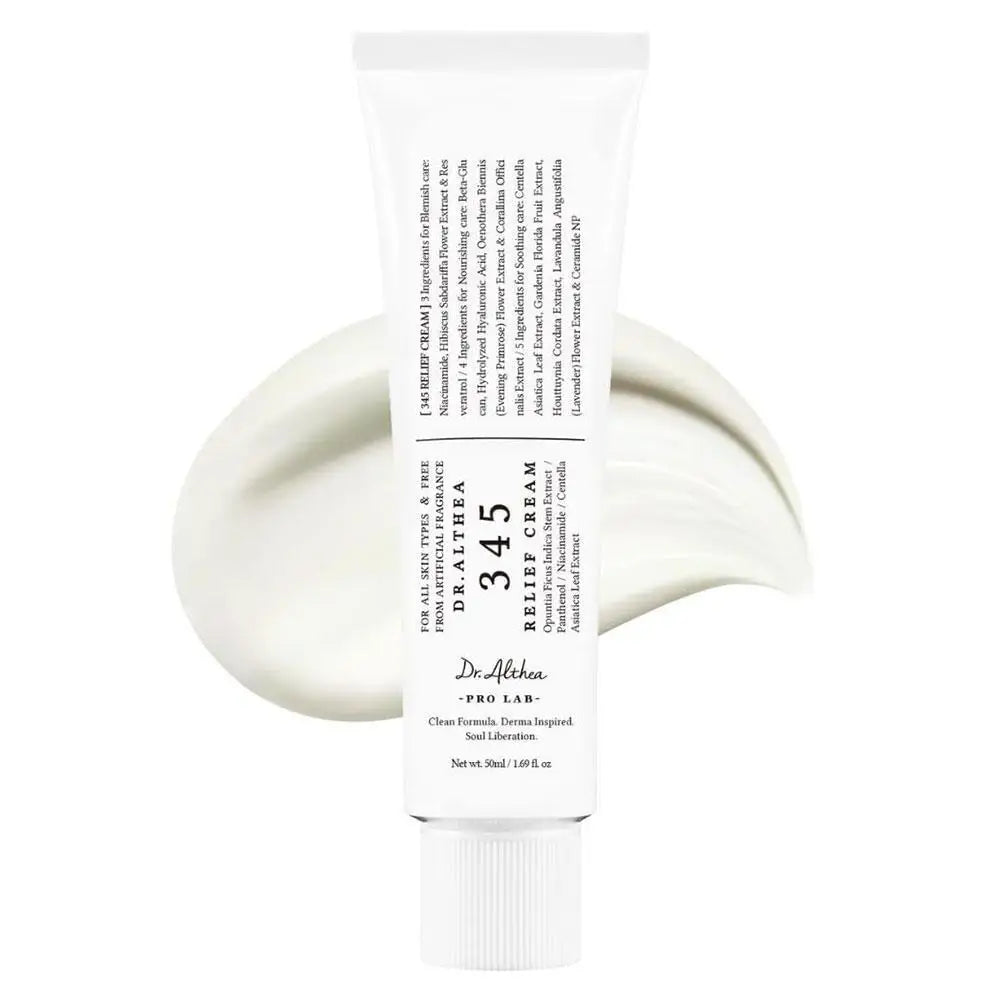 345 Relief Cream Antioxidante Reparadora Hidratante Facial 50ml