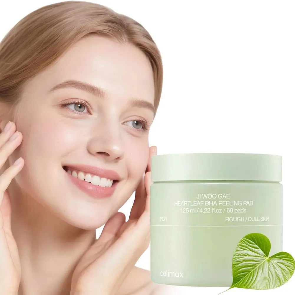 Celimax -pad Exfoliante Ji Woo Gae Heartleaf Bha Peeling Pad