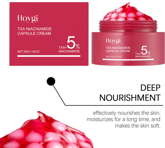 Crema Facial Cápsulas de Colágeno con Niacinamida – Hidratante, Luminosidad y Firmeza