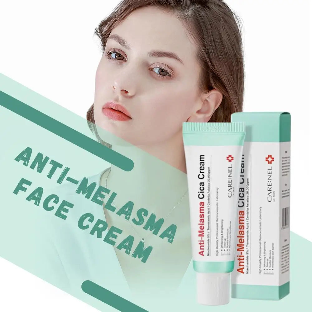 Professional Anti-Melasma Cream 40ml Deeply Moisturizes Quickly Absorbed Non-Greasy Fade Dark Spots Brightening All Skin Types