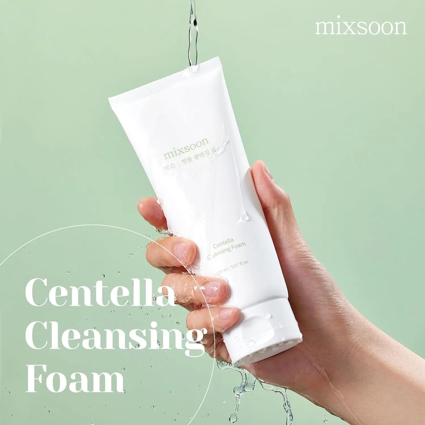 Mixsoon Centella Espuma Limpiadora – 150 ml