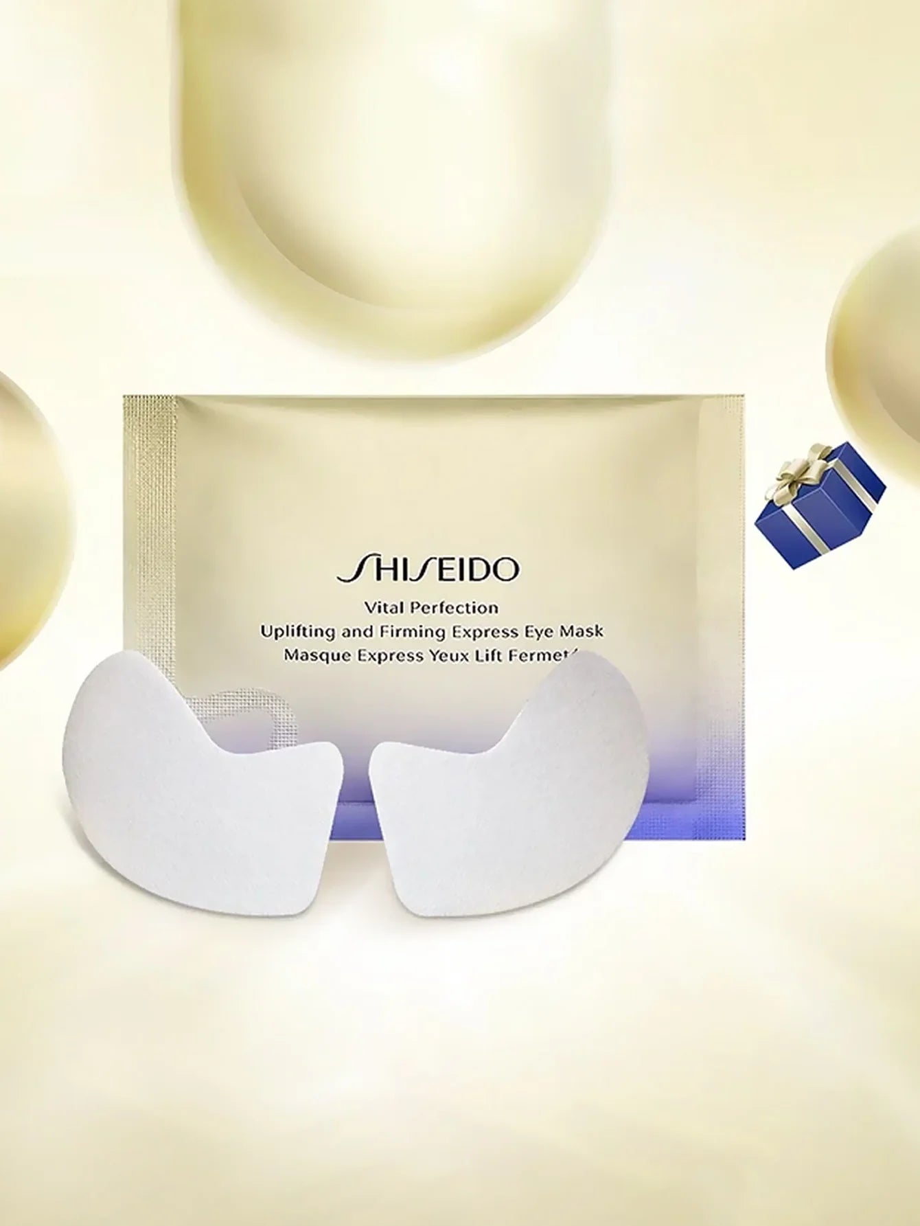 Shiseido Yuewei Eye Mask – Mascarilla Reafirmante e Iluminadora Contorno de Ojos