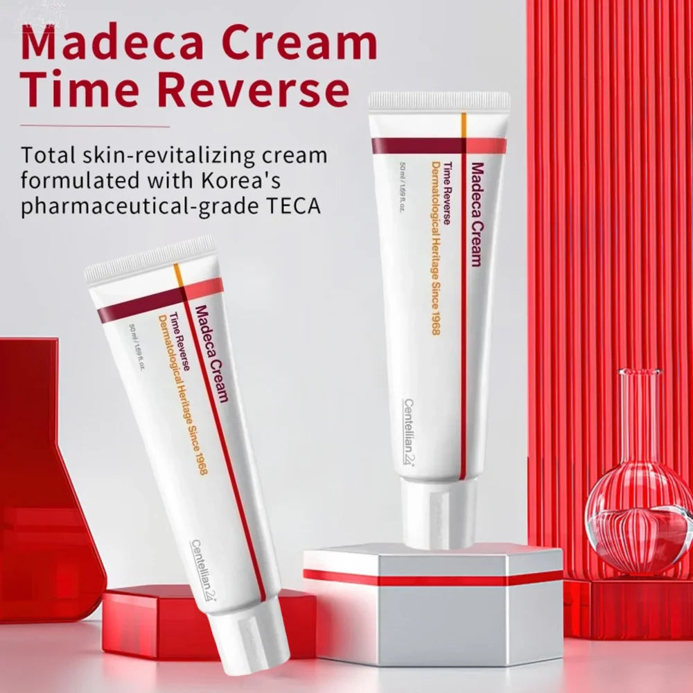 Crema Hidratante Time Reversing Madeca 50ml – Antiarrugas y Reparadora