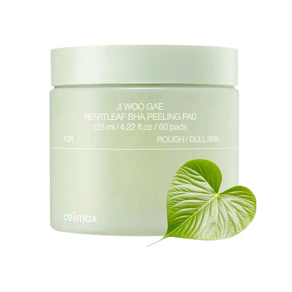 Celimax -pad Exfoliante Ji Woo Gae Heartleaf Bha Peeling Pad