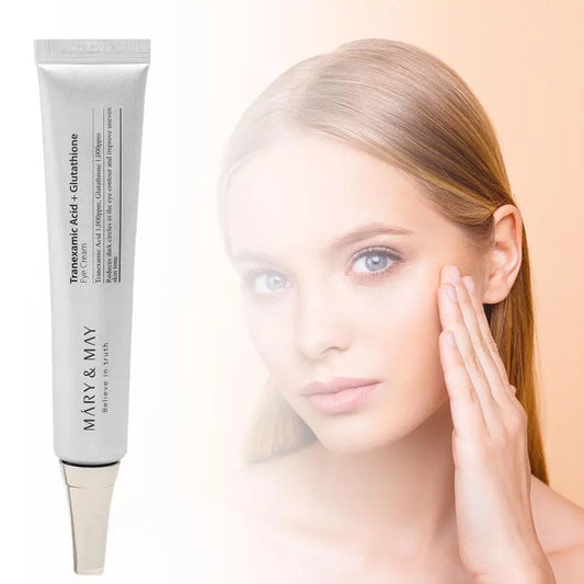 Mary & May Tranexamic Acid Eye Cream – Iluminadora y Antioxidante