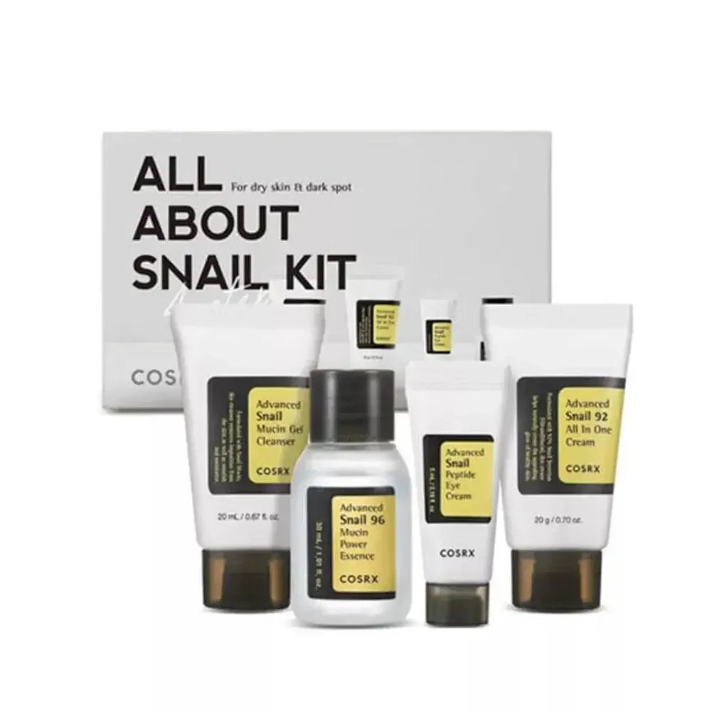 COSRX Snail Skin Care Set – Kit Hidratante Reparador Completo
