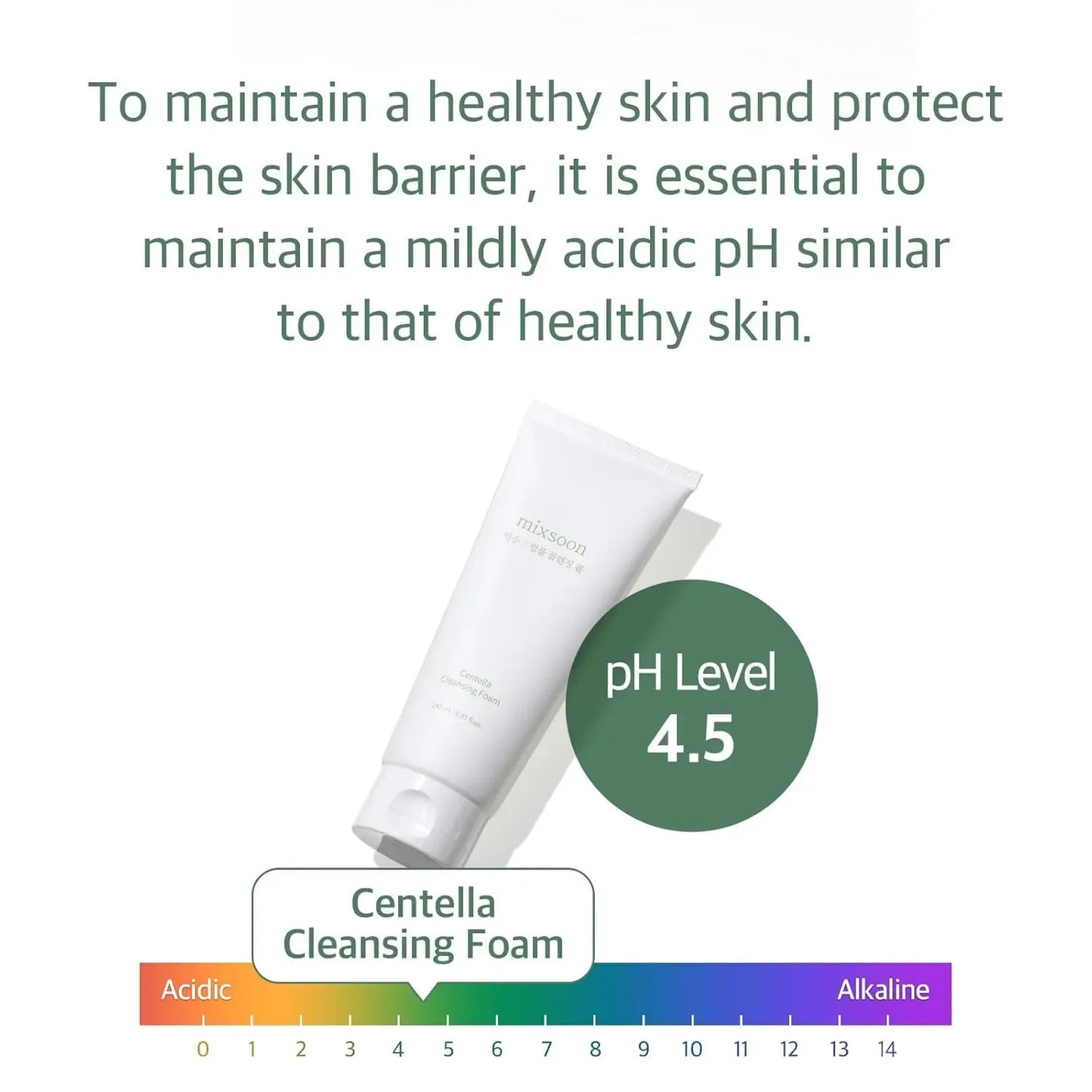 Mixsoon Centella Espuma Limpiadora – 150 ml