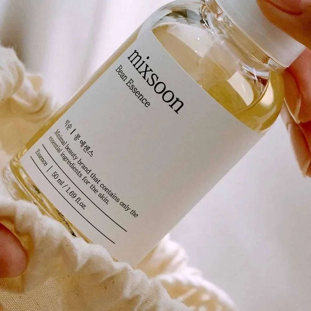 Mixsoon Glow Bean Essence – Esencia Hidratante y Exfoliante Suave