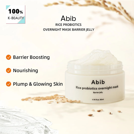 Abib Rice Probiotics Overnight Mask – Mascarilla Nocturna Hidratante y Nutritiva