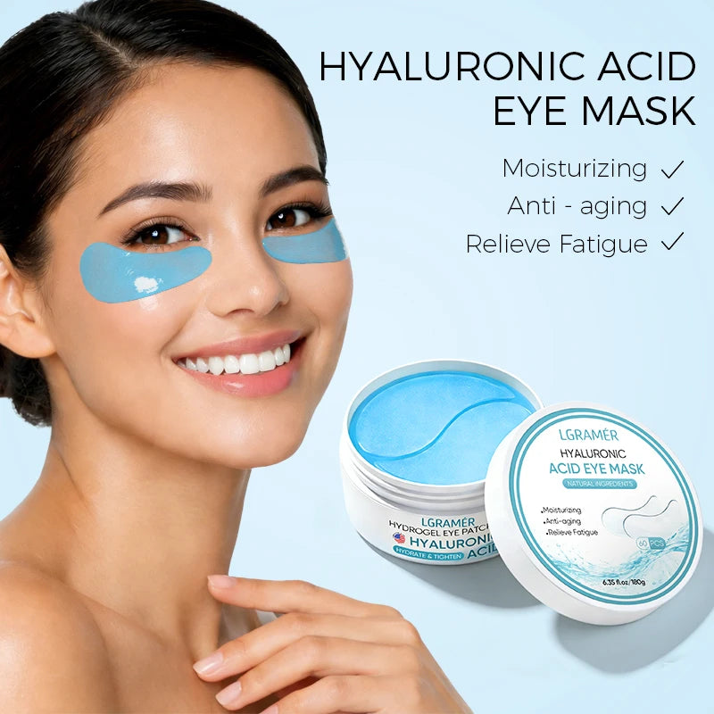 Eye Mask Collagen & Hyaluronic Acid – Parches para Ojos Anti Ojeras 60PCS