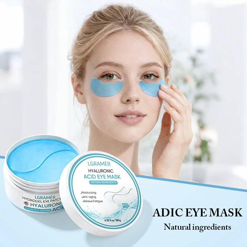 Eye Mask Collagen & Hyaluronic Acid – Parches para Ojos Anti Ojeras 60PCS