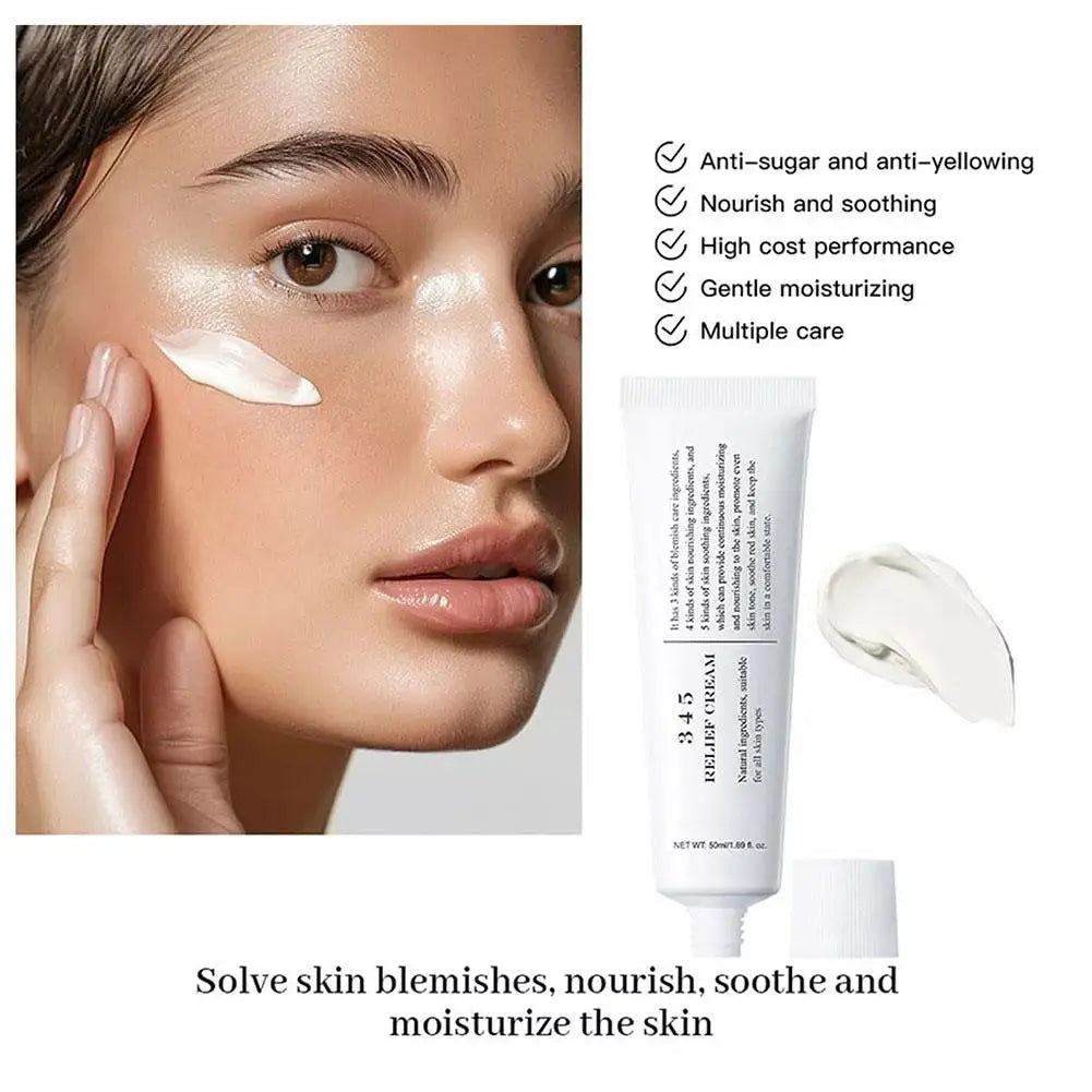 345 Relief Cream Antioxidante Reparadora Hidratante Facial 50ml