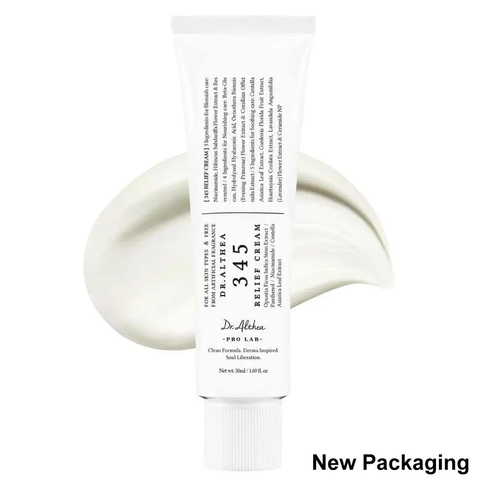 345 Relief Cream Antioxidante Reparadora Hidratante Facial 50ml