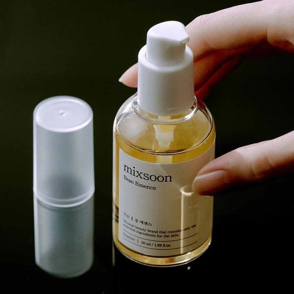 Mixsoon Glow Bean Essence – Esencia Hidratante y Exfoliante Suave