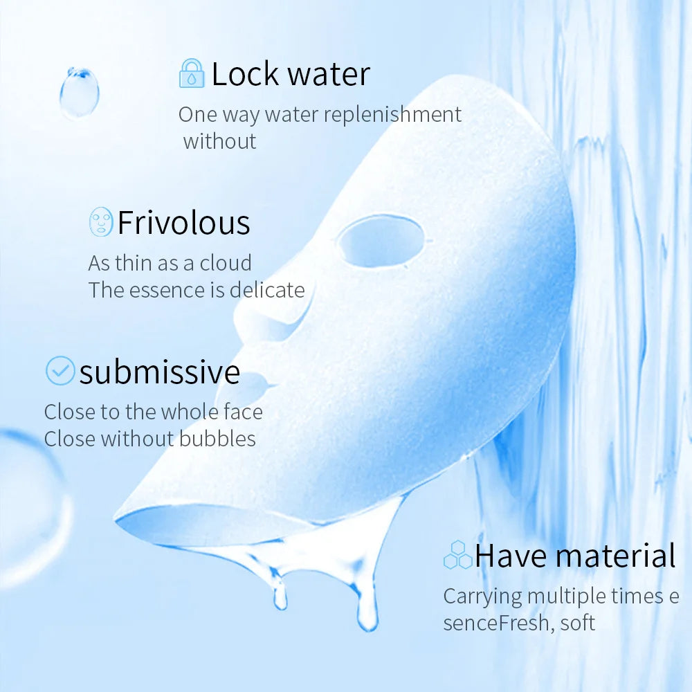 Bioaqua Centella Collagen VC Face Mask – Mascarillas Hidratantes y Revitalizantes 5/20PCS
